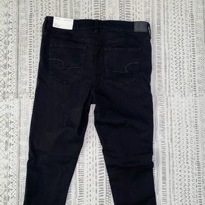 American eagle black jeggings NWT